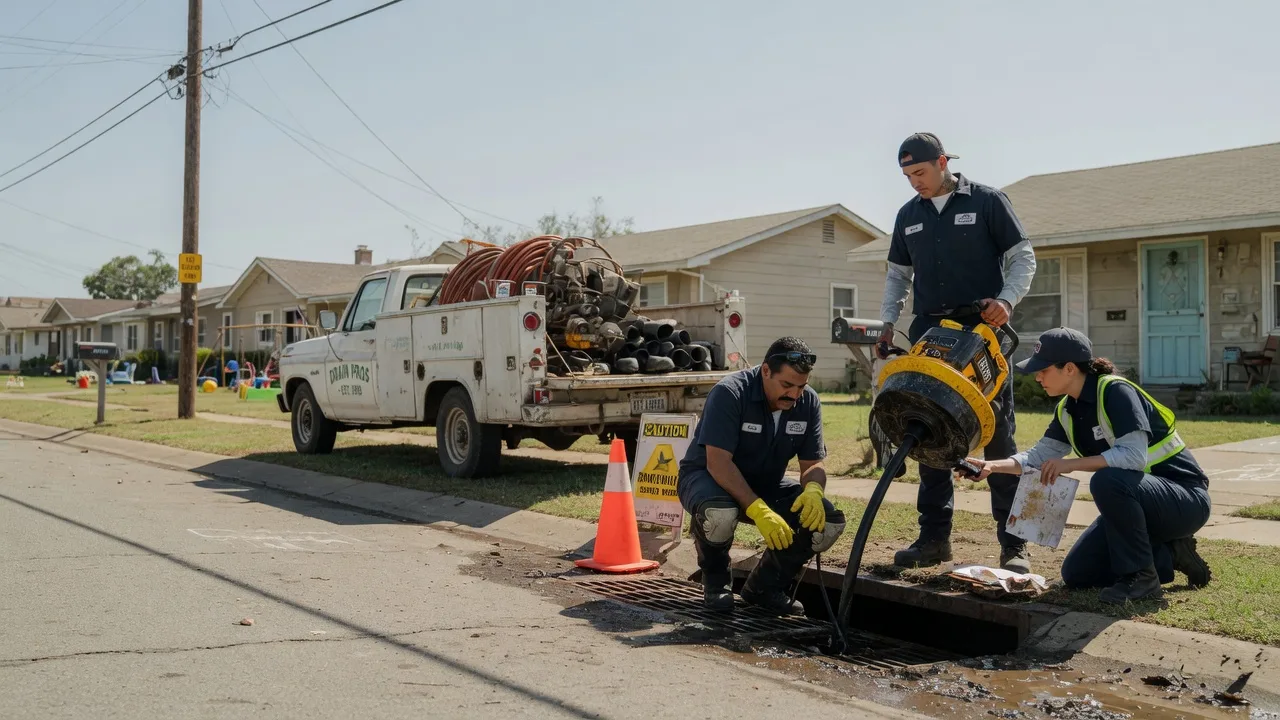 Drain Cleaning in Saragosa, TX near me